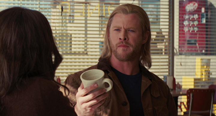 Thor with Coffee Mug